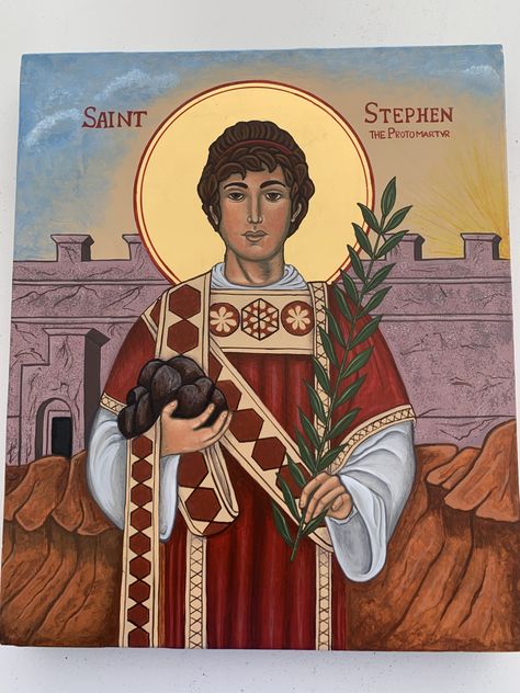 Nicolas Ii, St Stephen, Saint Stephen, Tennessee Williams, 19th Century Paintings, Saint Etienne, Religious Art, Catholic Church, 19th Century