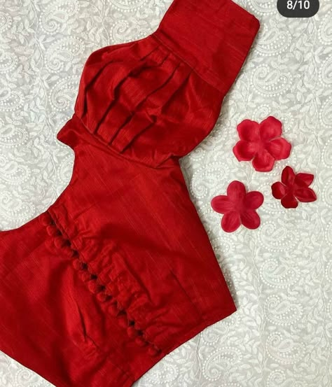 Red Blouse Design, Plain Blouse Designs, 50 Blouse Designs, Lace Blouse Design, Netted Blouse Designs, Long Blouse Designs, Blouse Designs High Neck, Blouse Designs Catalogue, Cotton Blouse Design