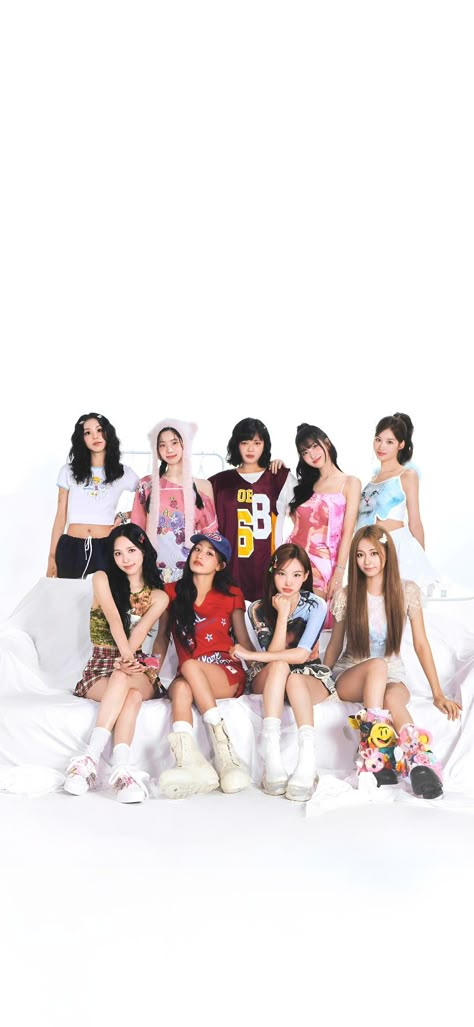 #TWICE Wallpaper  #TWICEWALLPAPERS Twice Christmas Group Photo, White Twice Wallpaper, Twice Strategy Wallpaper, Twice Lockscreen Ot9, Twice Phone Theme, Ot9 Twice Wallpaper, Twice Phone Wallpaper, Twice Background, Cursed Twice Images