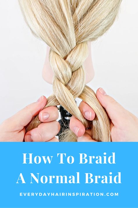 braid Braid Techniques Tutorials, How To Plait Hair Step By Step, How To Plait Your Own Hair Step By Step, How To Plait Hair, Braid Hairstyles Simple, Braiding Hairstyles For Kids, Dad Hairstyles, Heatless Hairstyles For Short Hair, Cute Heatless Hairstyles