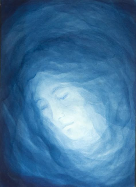 Anthroposophical Art, Lazure Painting, Waldorf Watercolor, Veil Painting, Waldorf Painting, Wet On Wet Painting, Spiritual Pictures, Waldorf Art, Spiritual Paintings