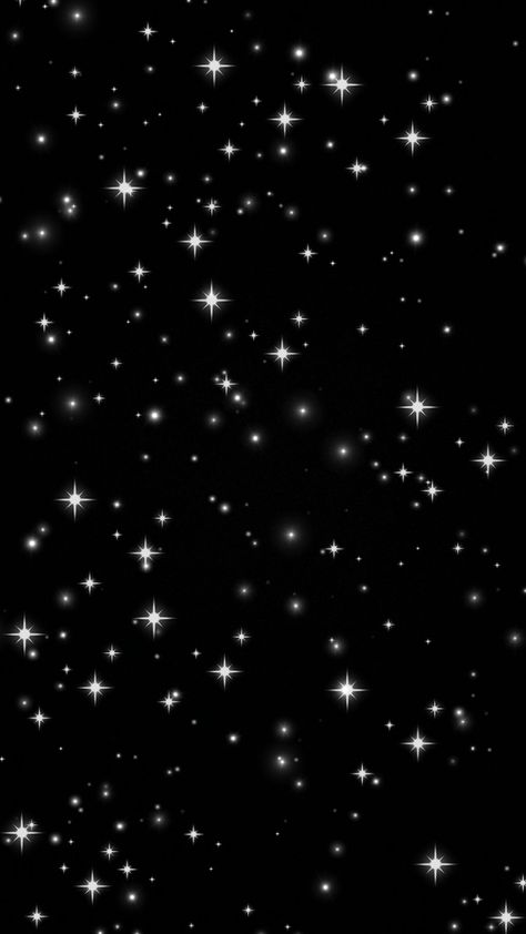 Black Glow Wallpaper, Stars Background, Star Lockscreen, Star In Black Background, Black Stars, Black Background With Stars, Stars With Black Background, Star Png Black, Black Sparkly Background