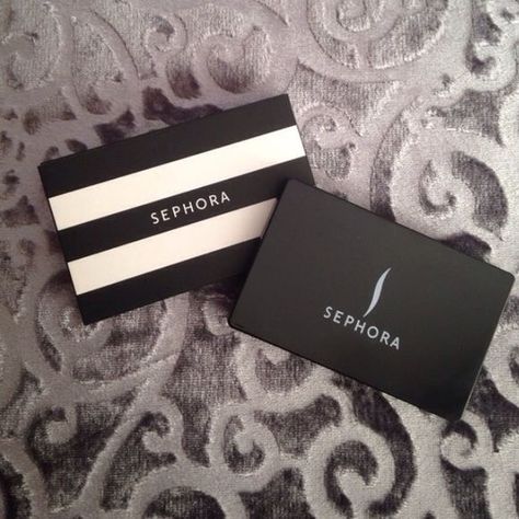 Card Gift Ideas, Makeup Christmas Gifts, Christmas Card Gift, Makeup Products Sephora, Sephora Gift, Makeup Christmas, Sephora Gift Card, Birthday Wishes For Myself, Christmas Party Gift