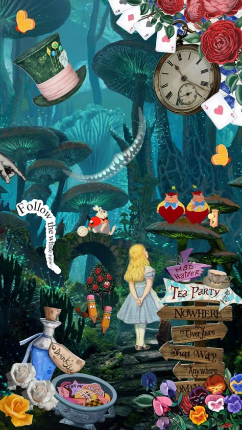 Alice In Wonderland Tea Party Wallpaper, Alice And Wonderland Background, Wallpaper Backgrounds Alice In Wonderland, Tim Burton Alice In Wonderland Wallpaper, Alice In Wonderland Cartoon Wallpaper, Alice In Wonderland Aesthetic Painting, Alice In Wonderland Screensaver, Alice In Wonderland Apple Watch Face, Alive In Wonderland Wallpaper