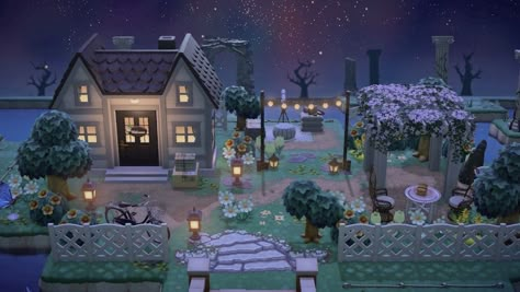 Animal Crossing Outside Home Ideas, Animal Crossing My House Yard, Animal Crossing Island Home Ideas Exterior, Exterior House Animal Crossing, Acnh Island Home Designs Exterior, House Ideas Acnh Exterior, Acnh Homes Exterior, Acnh Players House Exterior, House Design Acnh Exterior