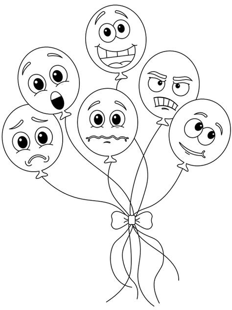 Emotion Coloring Pages #emotions #feelings #mood #psychology #science #kids #coloringpage #coloring #crafts #craftsforkids Coloring Pages Emotions, Crafts For Emotions Preschool, Crafts About Feelings For Preschoolers, Emotion Week Preschool, Emotions Craft For Preschoolers, Bunch Of Feelings Craft, Crafts About Emotions, Toddler Feelings Crafts, Emotions Coloring Pages For Kids