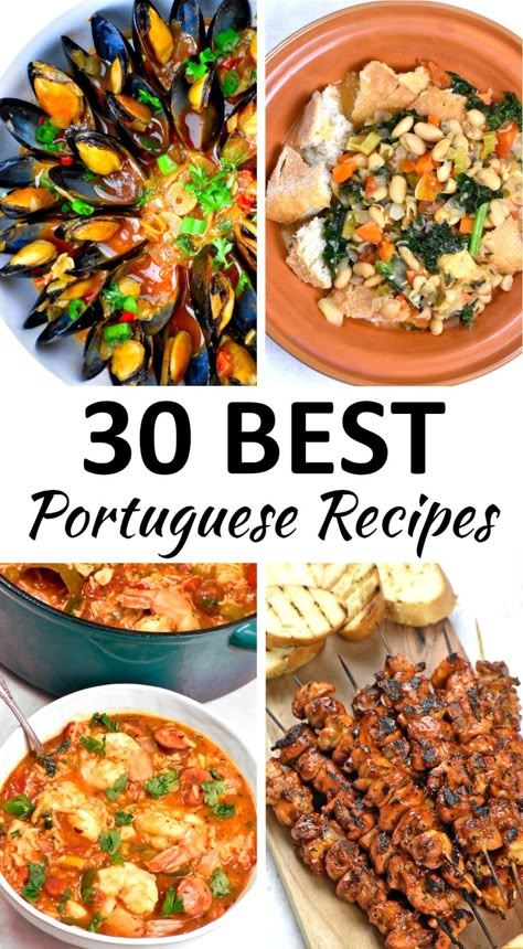 Portuguese Food Recipes Traditional, Portuguese Fish Recipes, Portuguese Dishes Recipes, Best Portuguese Recipes, Portuguese Crockpot Recipes, Portuguese Pasta Recipes, Portuguese Seafood Recipes, Portuguese Food Traditional, Portugal Food Recipes