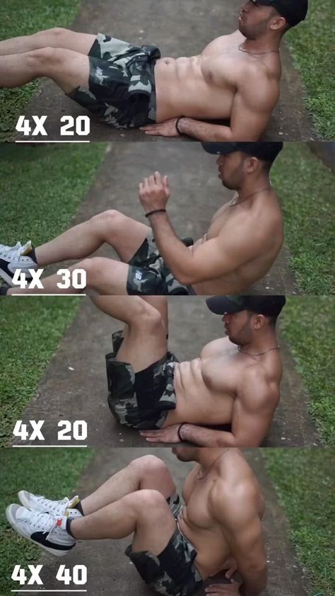 Morning Ab Workouts, At Home Abs Workout, Home Abs Workout, Abs At Home, Calisthenics Workout Plan, Abs Workout At Home, Home Abs, Aizen Power, Latihan Dada