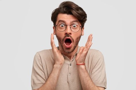 Shoking Face, Suprised Face Reaction, Shocked Person, Shocking Face, Surprise Man, Wheat Drawing, Man Laughing, Golf Drawing, Person Png