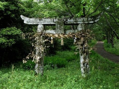 Japan Shrine, Shinto Shrine, Historical Art, Ancient Ruins, World Heritage, Garden Arch, Art Project, Old Town, Artifacts