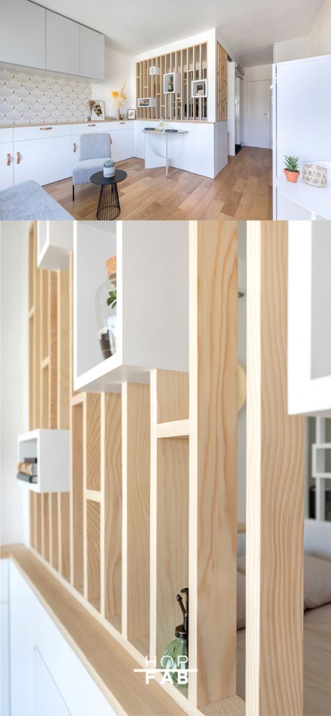 21 stunning ideas for using a brise-soleil or privacy screen in your home, from modern to traditional, indoor to.#laserdecor #cuttingedge #homedecor #lasercutart #decorinspo Modern Partition Walls, Interior Minimalista, Living Room Partition Design, Room Partition Designs, Living Room Partition, Partition Design, Interior Design Kitchen, 인테리어 디자인, Interior Design Living Room