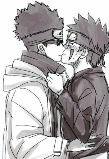 Kiba X Shino, Kiba X Kankuro, Shino X Kiba, Narusasu Family, Naruto And Sasuke Kiss, Kiba Inuzuka, Shino Aburame, Drawing Cartoon Faces, Naruto Vs Sasuke