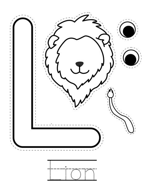 Letter L Craft: Lion Activity - Homeschooling Preschool The Letter L Crafts Preschool, Letter L Ideas For Preschool, L Craft Preschool, L For Lion Craft, L Is For Lion Craft, Letter L Crafts For Preschool, L Is For Craft, L Is For, Letter L Preschool Activities