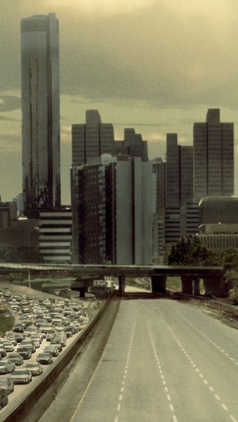 Twd Scenery, Twd Atlanta, Twd Aesthetic Wallpaper, Twd Visuals, Twd Shifting, The Walking Dead Aesthetic, Twd Aesthetic, Twd Oc, Dystopian Aesthetic