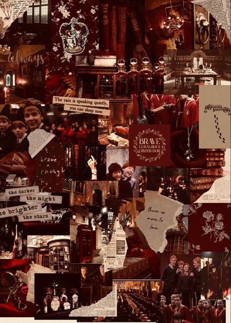 Gryffindor Bedroom Decor, Gryffindor Aesthetic Collage, Gryffindor Bedroom Aesthetic, Gryffindor Wallpaper Aesthetic, Harry Potter Gryffindor Aesthetic, Wallpaper Of Books, Gryffindor Aesthetic Wallpaper, Harry Potter X Tom Riddle, Shifting Journal