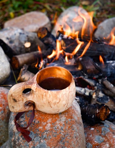 Water Bottle Aesthetic, Bottle Aesthetic, Fire Cupping, Campfire Coffee, Camping Rules, Autumn Witch, Wild Camping, How To Make Fire, Folk Songs