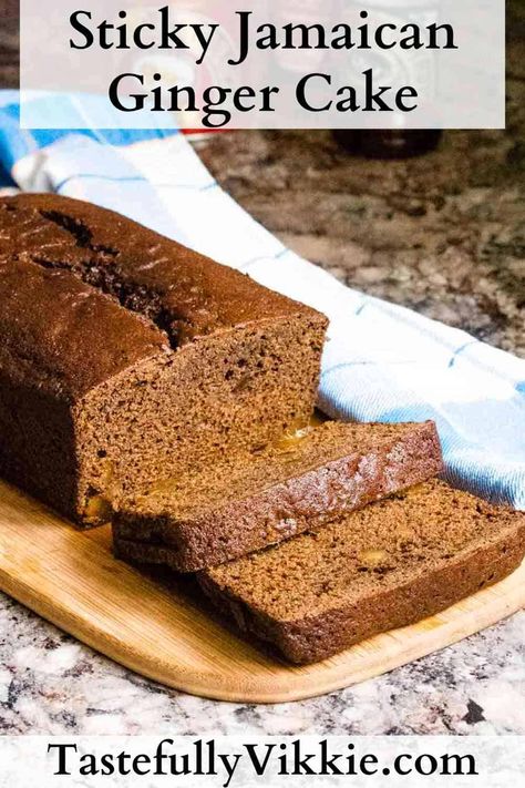 Jamaica Ginger Cake Recipe, Jamaican Ginger Cake Recipe, Ginger Loaf Cake Recipe, Sticky Jamaican Ginger Cake 12 Tomatoes, Easy Ginger Cake, Sticky Jamaican Ginger Cake, Yummy Cakes Recipes, Quick Cake Recipe, Ginger Cake Recipe Easy