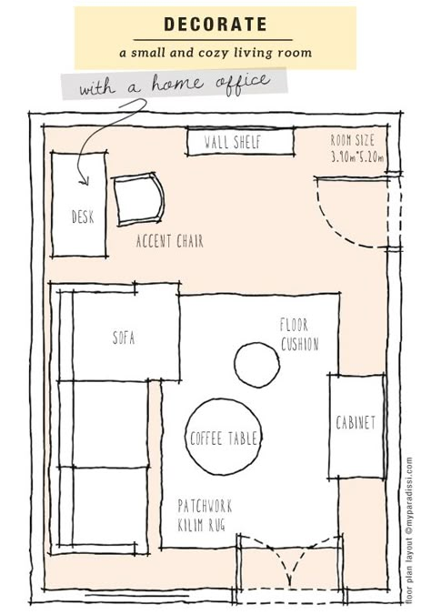 Office Living Room Combo, Living Room Office Combo, Living Room Floor Plans, Office Floor Plan, Sunroom Decorating, Cozy Furniture, Living Room Furniture Layout, Living Room Arrangements, 1st Home