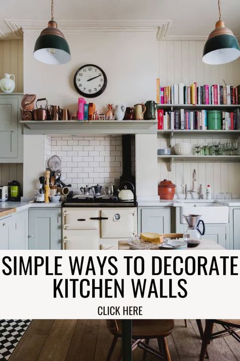 Discover fun tips on How to Decorate Your Kitchen Walls for a playful and stylish look. Get inspired with kitschy kitchen inspo to enhance your kitchen interior design. Add Character To Kitchen, Decorate Kitchen, Kitchen Exhaust, Exhaust Hood, Kitchen Interior Design, Kitchen Walls, Kitchen Shower, Kitschy Kitchen, New York City Apartment