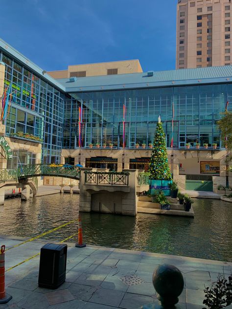 Mall
San Antonio Texas
River center
Christmas lights 
Navidad Downtown San Antonio Aesthetic, Downtown San Antonio, San Antonio Texas, My Gallery, San Antonio, Texas