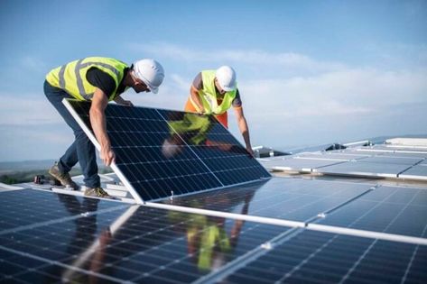 For the latest solar panel technology and top-notch customer service, residents of the Golden State can trust the best solar companies in California. Renewable Energy Technology, Solar Companies, Solar Systems, Solar Solutions, Solar Panels For Home, Best Solar Panels, Solar Projects, Solar Technology, Solar Installation