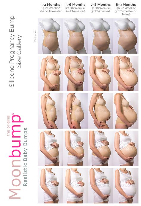 Moonbump Silicone Pregnant Belly Size Gallery: 3-4, 5-6, 7-8 and 8-9 Months 5 Month Belly Bump, Pregnant Belly 5 Months, Pregnant Belly Month By Month, 4 Months Pregnant Belly Twins, Six Months Pregnant Belly, 4months Pregnant Belly, Pregnant Belly Reference, 5months Pregnant Belly, Four Months Pregnant Belly