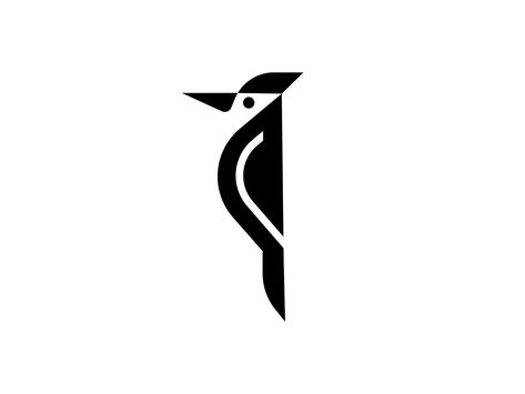 Woodpecker Logo, Woodpecker Tattoo, Geo Tattoo, Heavens Gate, Saturn Tattoo, Frida Kahlo Paintings, Logo House, Logo Design Agency, Kahlo Paintings