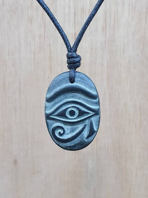 carvedinstones - Etsy UK Egyption Symbol, Horus Eye, Hand Carved Jewelry, Ankh Symbol, Ankh Necklace, Hand Carved Stone, Stone Engraving, Eye Of Horus, Carved Stone