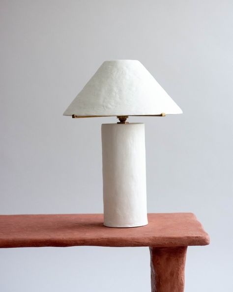 Plaster Lamp — Ravi Vazirani design studio Plaster Lamp, Lamp Ideas, Design Studio, Table Lamp, Lighting, Design