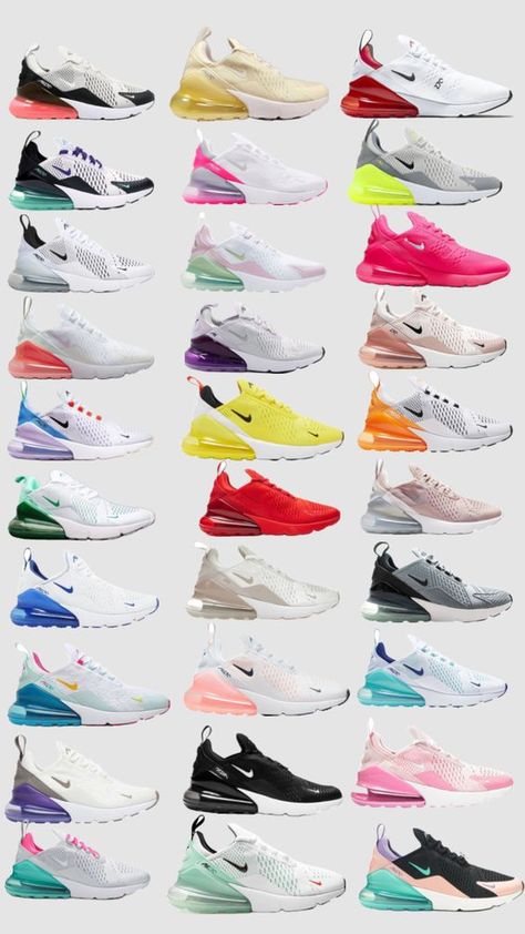 #nikeairmax270 270 Air Max Shoes, Nike Shoes Women Fashion, Nike Shoes (men), Cute Nike Outfits, Preppy Shoes, All Nike Shoes, Shoes Outfit Fashion, Woo Hoo, Nike Air Shoes