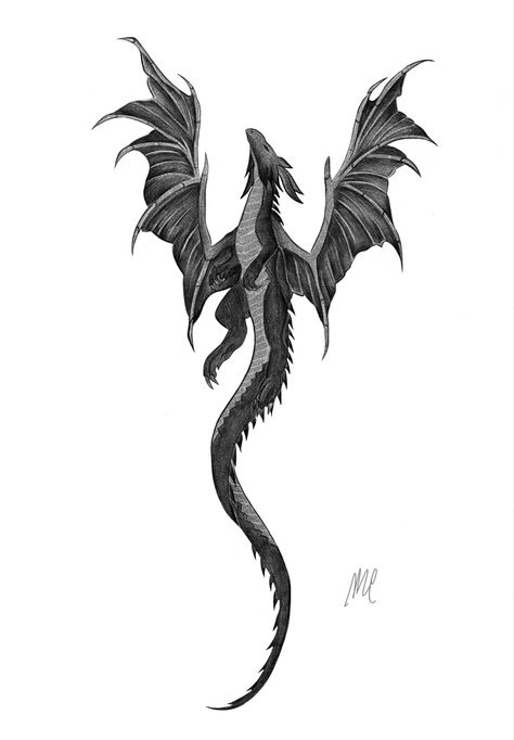 Dragon flying #blackandwhite Amphiptere Dragon Tattoo, Dragon Flying Up, Flying Animal Tattoo, Dragon Flying Tattoo, Spine Dragon Tattoo, Dragon Flying Drawing, Basilisk Tattoo, Flying Dragon Tattoo, Dragon Back Tattoos