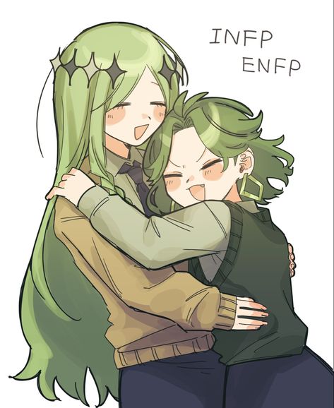 Infp Enfp Fanart, Infp X Enfp Fanart, Enfp Infp Relationship, Infp X Enfp Fanart Ship, Infp Enfp Relationships, Enfp X Infj, Enfp Fanart, Infp X Infj, Infp Fanart