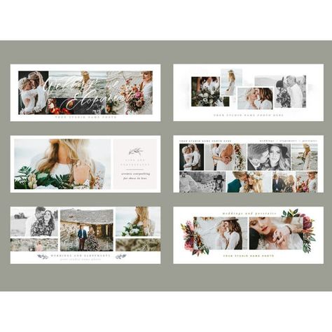 2017 Facebook Timeline Covers Wedding Photo Book Layout, Wedding Album Design Layout, Wedding Photo Album Layout, Album Design Layout, Photo Book Template, Cover Photo Design, Wedding Album Layout, Wedding Album Templates, Photobook Layout