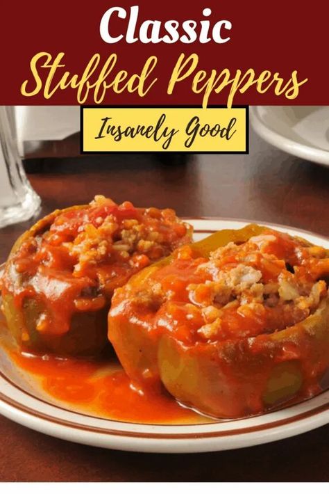 Copycat Stouffers Stuffed Peppers, Stuffed Peppers With Rice A Roni, Stuffed Bell Peppers Stouffers Copycat, Stuffed Bell Peppers On Stove Top, Stuffed Peppers With Spaghetti Sauce, Stuffed Bell Peppers Tomato Sauce, Old Fashioned Stuffed Peppers, How To Make Stuffed Bell Peppers, All Recipes.com Website