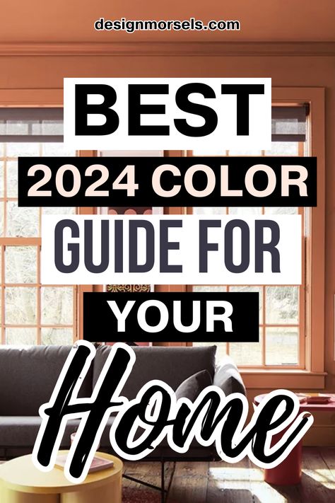 Are you ready to peek into the future of home decorating? Discover what hues will be the most popular for home interiors this year with the 2024 paint color trends from all of the major paint companies. Colours To Paint Inside The House, Colours For 2024 Interiors, Best Color Schemes For Homes, Home Interior Design Paint Color Schemes, Modern Home Wall Color, Indoor Colors Paint Living Rooms, Painting Ideas For Room Walls, Inside House Paint Colors Ideas, Indoor Wall Paint Colors