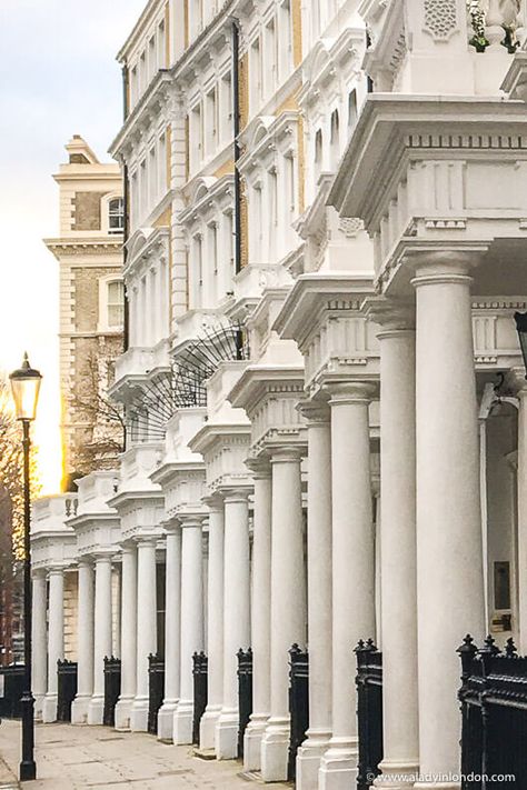 Earls Court houses in west London West London Aesthetic, Living In London Aesthetic, Themed Hotels, Houses In London, South Kensington London, Where To Live, London Boroughs, Hotels In London, London Neighborhoods