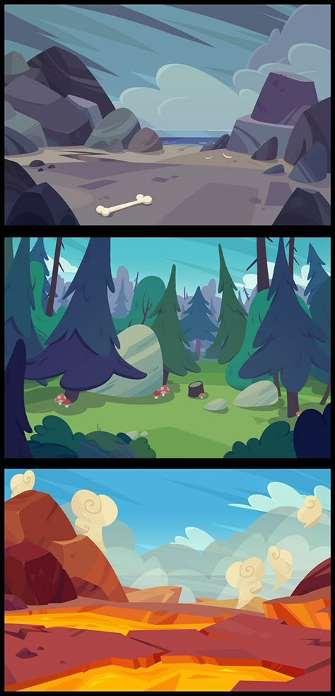 Background Art For Animation, Character Scenes Art, Background For Character Design, Cute Animation Background, Character Design Background, 2d Art Style, Environment Color Palette, 2d Background Animation, 2d Animation Styles