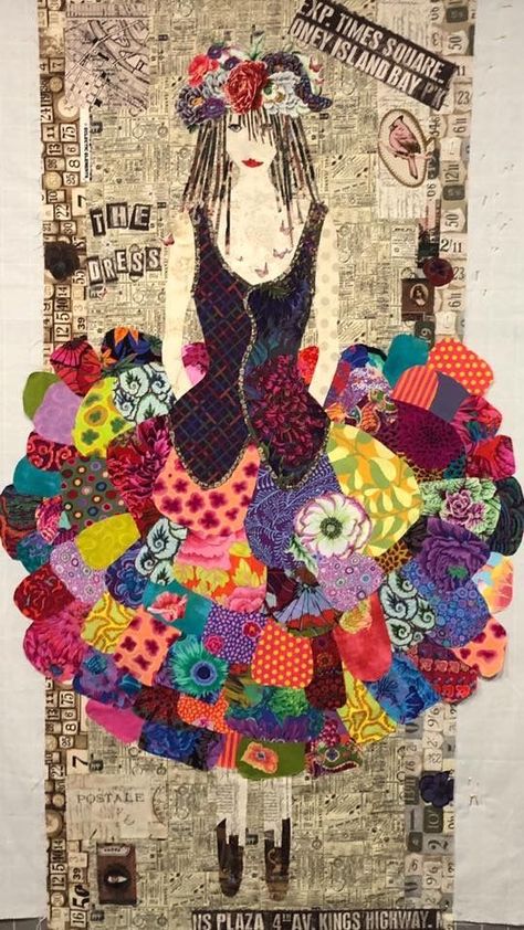 Laura Heine, Collage Quilts, Beginners Painting, Mixed Media Art Projects, Canvas For Beginners, Collage Art Projects, Paper Collage Art, Collage Art Mixed Media, Art Journal Inspiration