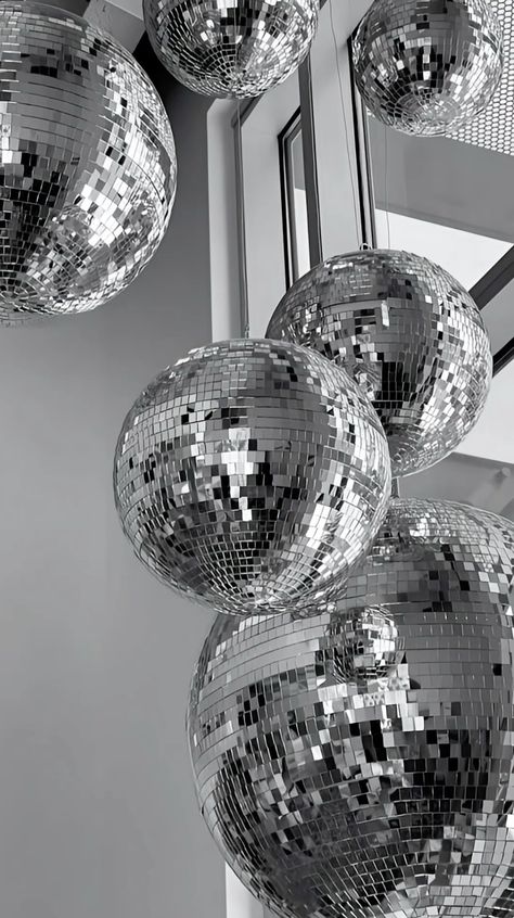 Disco Ball Wallpaper, Silver Disco Ball, Stargirl Aesthetic, Disco Aesthetic, Disco Birthday Party, Ball Wallpaper, Instagram Branding Design, Ball Aesthetic, Random Dump