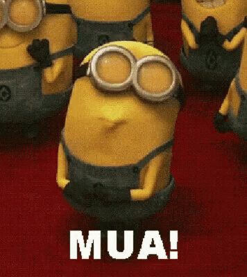 Mua Minion GIF - Mua Minion Kiss - Discover & Share GIFs Minion Kiss, Minion Humour, Minion Love, Minions Love, The Minions, Minion Quotes, Minions Quotes, Funny Minion, Minions Funny