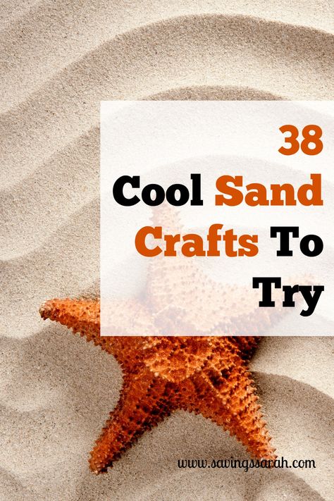 Endlessly entertaining and mesmerizing, sand can easily be used for inexpensive kids play. Take a look at these 38 Sand Crafts to keep the kiddos engaged. Sand Crafts For Kids, Sand Castle Craft, Bubble Wrap Crafts, Sand Footprint, Sand Art Crafts, Sand Art Projects, Crafts To Try, Castle Crafts, Sand Projects