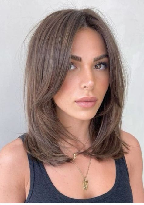 Brown Hair Inspo, Hairstyles For Layered Hair, Shoulder Length Hair Cuts, Hair 2024, Haircuts Straight Hair, Haircuts For Medium Hair, Short Hair Haircuts, Medium Hair Cuts, American Beauty