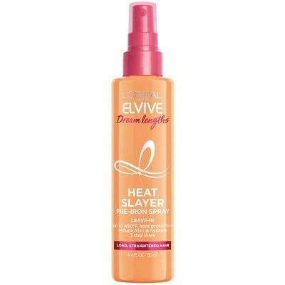 L'Oréal Paris Elvive Dream Lengths Heat Slayer Protection Long Hair Goals, Heat Protectant Spray, Heat Protector, Hair Care Brands, Heat Protectant, Curl Cream, Hair Solutions, Black Hair Care, Heat Damage