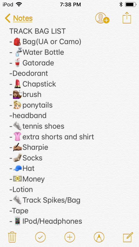 What To Pack In Track Bag, Whats In My Track Bag, Track And Field Essentials, Track Meet Checklist, Stretches For Track Runners, What’s In My Track Bag, What To Pack In A Track And Field Bag, Cute Track Practice Outfits, Good Track Workouts