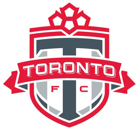 2007, Toronto FC, (Toronto, Ontario), Stadium: BMO Field #TorontoFC #Toronto #mls (L299) Montreal Impact, Dls Kits, Dc United, Mls Soccer, Sport Logos, Soccer Teams, Soccer Logo, New England Revolution, Football Logos