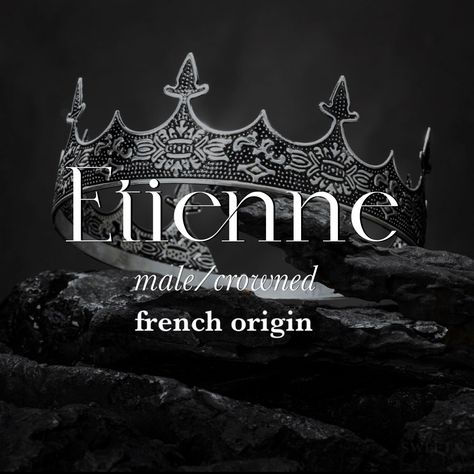 𝑚𝑎𝑙𝑒; 𝑓𝑟𝑒𝑛𝑐ℎ French Names Male, French Names With Meaning, Latin Male Names, Boy Names Meaning, French Names Boys, Royal Male Names, French Boy Names, Male Names List, Fantasy Kingdom Names Ideas