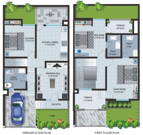 Row Houses Plans, Row House Design Floor Plans, Row Housing Plan, Rowhouse Floor Plan, Row House Floor Plan, Row House Plan, House Layout Design, Hq Wallpaper, Row House Design