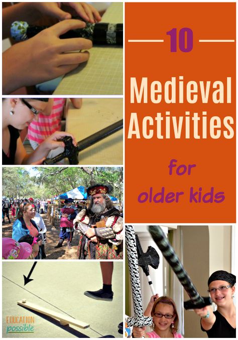 As you learn about Medieval history in your homeschool this year, add some of these hands-on activities into your lesson plans for your kids. By getting out of the textbook, you'll show your teen just how exciting the Middle Ages can be. I've shared a variety of crafts and projects your middle schooler will love. My daughter's favorite was definitely building through history in Minecraft. Which one will you try first? #medievalhistory #historyisfun Middle Ages Projects Middle School, Medieval Projects For Middle School, Middle Ages History Curriculum, Middle Ages History Projects, Homeschool Medieval History, Medieval Activities For Kids, Middle Ages Projects, Medieval Activities, Middle Ages Activities