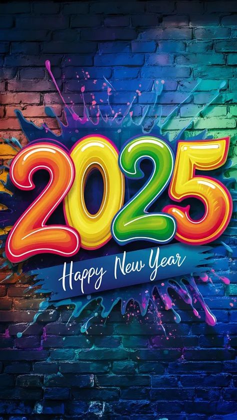 Free Colorful 2025 New Year Background for Your Party Happy New Year 2025 Colorful, New Year 25, 2025 New Year Color, New Year Party 2025, Happy New Year 25, New Year2025, New Years 2025, 2025 Happy New Year, 2025 New Year