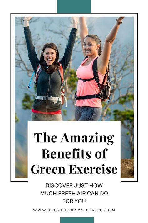 Green exercise is on the rise. 🚵 From outdoor yoga to cycling, learn about the benefits of exercise in nature and what key studies have found. 😊 #greenexercise #nature #ecotherapy /// nature therapy /// nature activities // healthy lifestyle Ecotherapy Activities, Animal Therapy Activities, Eco Therapy, Outdoor Therapy, Horticulture Therapy, Peace In Nature, Benefits Of Nature, Animal Therapy, Healing Retreats